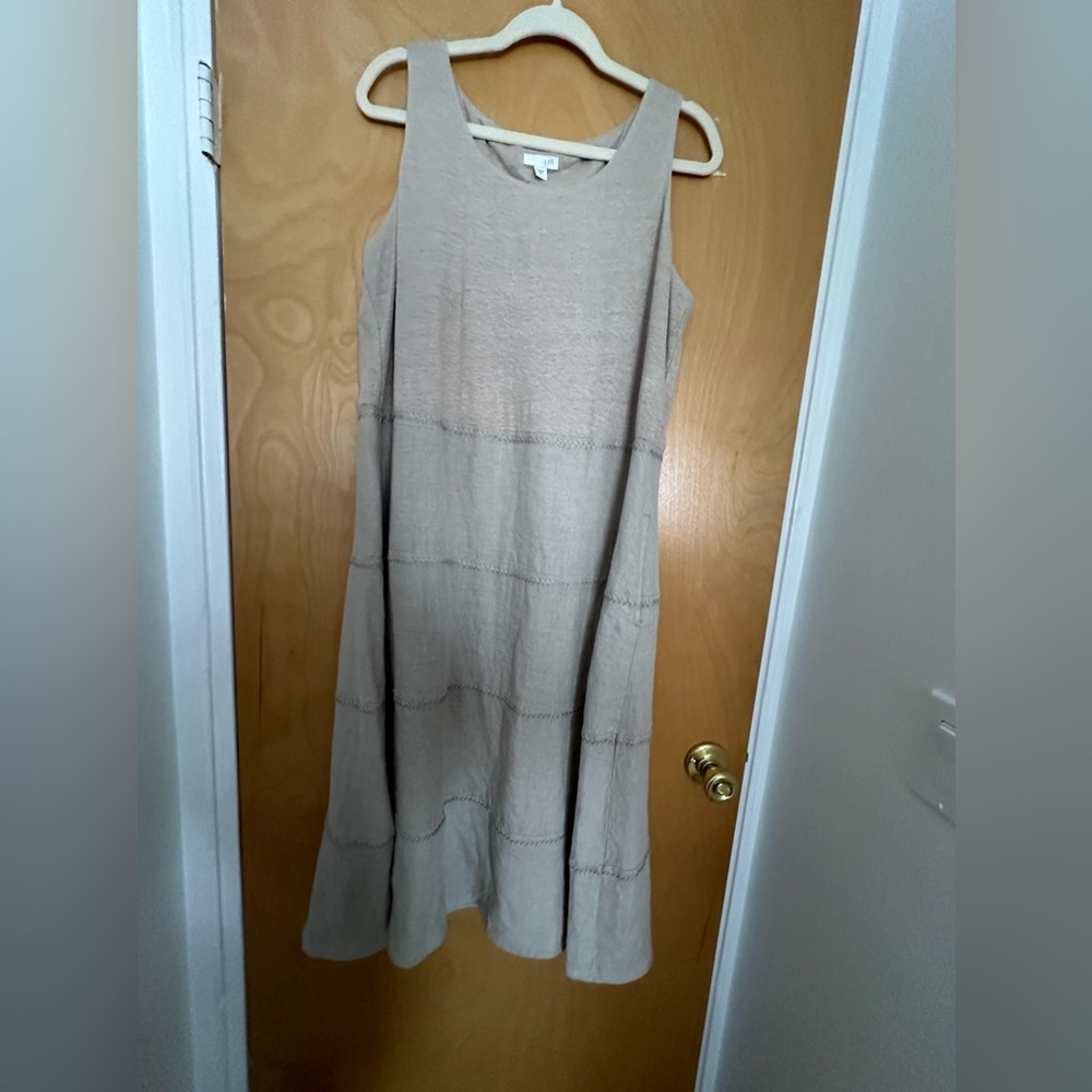 J Jill dress with pockets Pure linen
